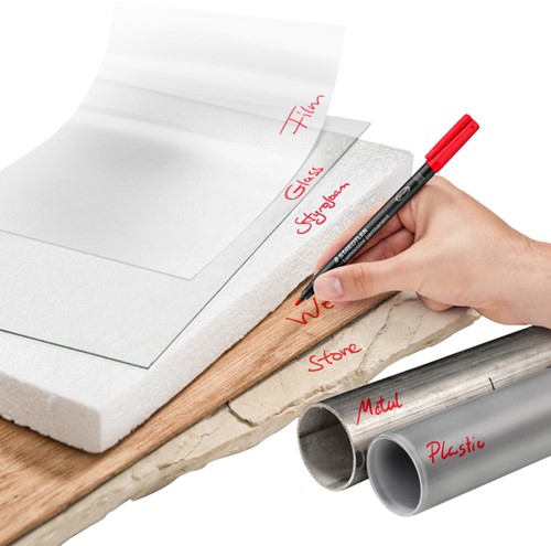 Viltstift Staedtler OHP Lumo M 317 perm wp4 4 Stuk-1