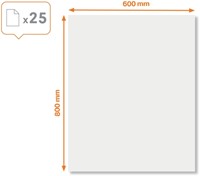 Whiteboard Nobo instant blanco wit 1 Stuk-2