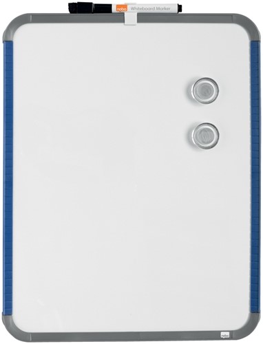 Whiteboard Nobo Slim Line 28x36cm wit 1 Stuk-3