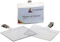 Badge Europel met strip en clip 90x60mm 1 Stuk-3