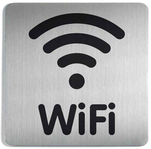 Infobord pictogram Durable wifi vierkant 150mm 1 Stuk
