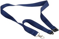 Badgekoord Europel donkerblauw 1 Stuk-2