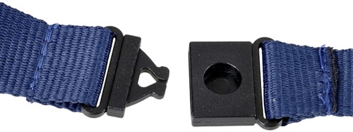 Badgekoord Europel donkerblauw 1 Stuk-1