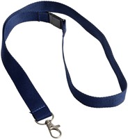 Badgekoord Europel donkerblauw 1 Stuk-2
