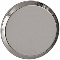 Magneet MAUL Neodymium rond 22mm 8kg nikkel 1 Stuk