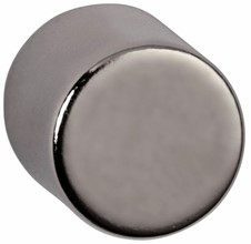 Magneet MAUL Neodymium koker 10x10mm 4kg nikkel 4 Stuk