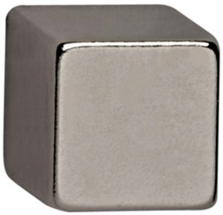 Magneet MAUL Neodymium kubus 10x10x10mm 3.8kg ni 4 Stuk