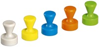 Magneet MAUL Neodymium kegel 12mm 1.5kg assorti 10 Stuk