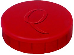 Magneet Quantore 20mm 300gr rood 10 stuks 10 Stuk