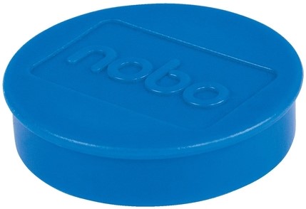 Magneet Nobo 38mm blauw 4 stuks 4 Stuk-2