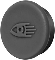 Magneet Legamaster 20mm 250gr zwart 8 stuks 8 Stuk-2