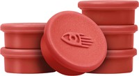 Magneet Legamaster 20mm 250gr rood 8 stuks 8 Stuk-3