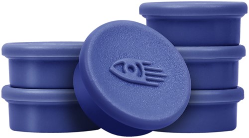 Magneet Legamaster 20mm 250gr blauw 8 stuks 8 Stuk-3