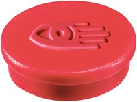 Magneet Legamaster 30mm 850gr rood 4 stuks 4 Stuk-2