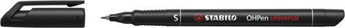 Viltstift STABILO OHP 841/46 rond SF zwart 1 Stuk