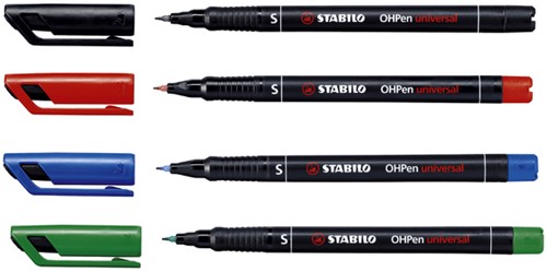 Viltstift STABILO OHP 841/46 rond SF zwart 1 Stuk-2