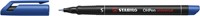 Viltstift STABILO OHP 841/41 rond SF blauw 1 Stuk