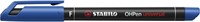 Viltstift STABILO OHP 842/41 rond F blauw 1 Stuk-2