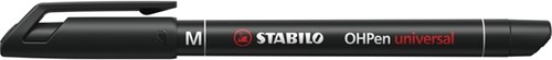 Viltstift STABILO OHP 843/46 rond M zwart 1 Stuk-4