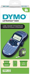Labelprinter Dymo LetraTag 100H abc 12mm blauw 1 Stuk
