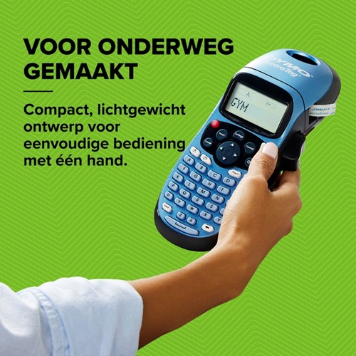 Labelprinter Dymo LetraTag 100H abc 12mm blauw 1 Stuk-3