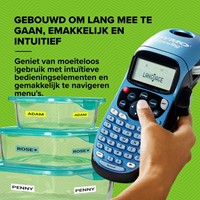 Labelprinter Dymo LetraTag 100H abc 12mm blauw 1 Stuk-1
