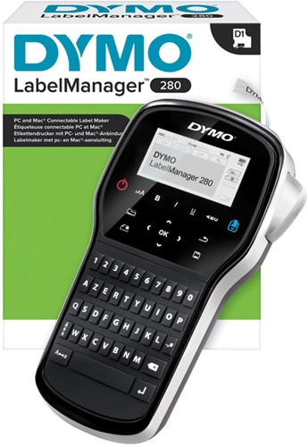 Labelprinter Dymo LabelManager 280 azerty 12mm 1 Stuk