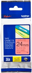 Labeltape Brother Ptouch TZe451 24mm rood 1 Stuk