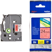Labeltape Brother Ptouch TZe451 24mm rood 1 Stuk-3