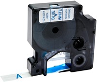 Labeltape Dymo LabelManager D1 polyester 12mm wit 1 Stuk-4