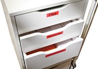Labeltape Dymo LabelManager D1 polyester 19mm rood 1 Stuk-4