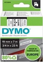 Labeltape Dymo LabelManager D1 polyester 19mm wit 1 Stuk