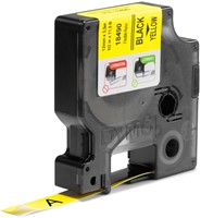 Labeltape Dymo Rhino industrieel nylon 12mm geel 1 Stuk-2