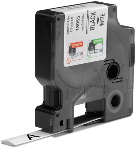 Labeltape Dymo Rhino industrieel krimpkous 12mm wt 1 Stuk-2