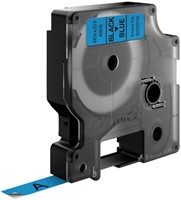 Labeltape Dymo LabelManager D1 polyester 9mm blauw 1 Stuk-3