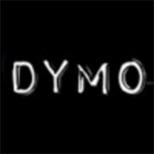 Relieftape Dymo embossing plastic 9mm zwart 1 Stuk-2