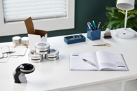 Relieftape Dymo embossing vinyl 9mm blauw 1 Stuk-2