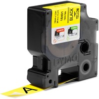 Labeltape Dymo Rhino industrieel nylon 19mm geel 1 Stuk-2
