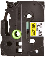 Labeltape Brother Ptouch TZe661 36mm geel 1 Stuk-2
