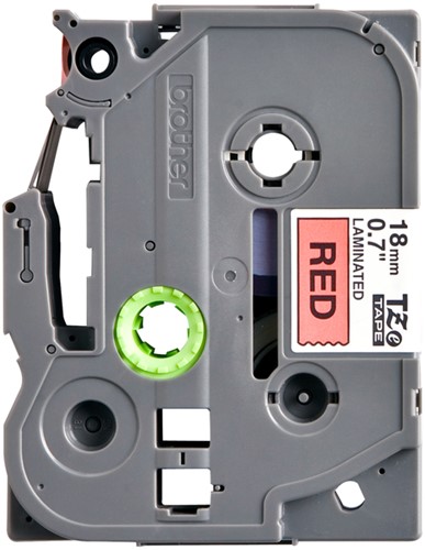 Labeltape Brother Ptouch TZe441 18mm rood 1 Stuk-2