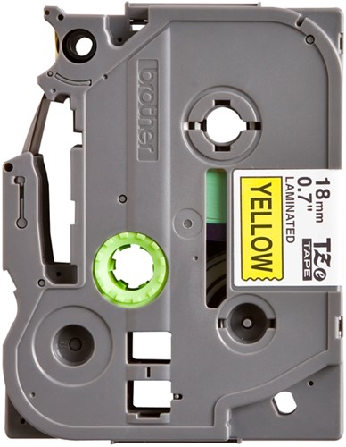 Labeltape Brother Ptouch TZe641 18mm geel 1 Stuk-2