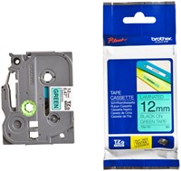 Labeltape Brother Ptouch TZe731 12mm groen 1 Stuk-3