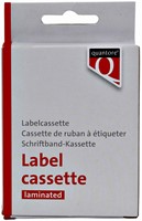 Labeltape Quantore Tze-231 12mmx8m zw/wt 1 Stuk-1