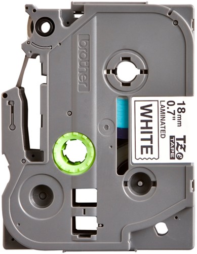 Labeltape Brother Ptouch TZe241 18mm wit 1 Stuk-2