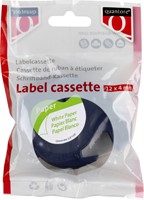 Labeltape Quantore 91200 12mmx4m wt/zw 1 Stuk-3