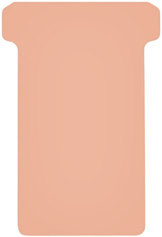 T-kaart Djois formaat 2 48mm roze 100st 100 Stuk