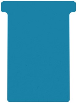 T-kaart Djois formaat 3 77mm blauw 100st 100 Stuk