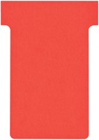 T-kaart Nobo nr.2 48mm rood 100 stuks 100 Stuk
