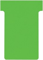 T-kaart Nobo nr.2 48mm groen 100 stuks 100 Stuk