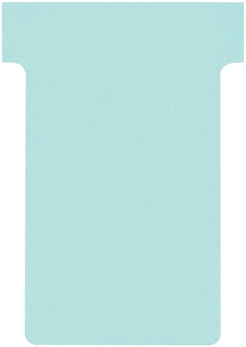 T-kaart Nobo nr.2 48mm blauw 100 stuks 100 Stuk